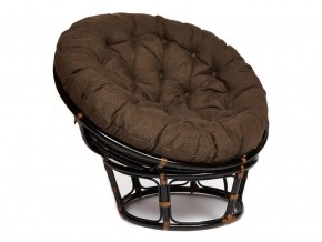 Кресло Papasan 23/01 W с подушкой Antique brown, ткань Коричневый в Тобольске - tobolsk.magazin-mebel74.ru | фото