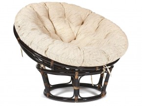 Кресло Papasan 23/01 W с подушкой Antique brown, ткань Старт в Тобольске - tobolsk.magazin-mebel74.ru | фото