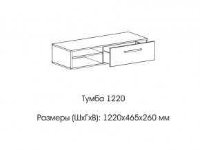 Тумба 1220 (низкая) в Тобольске - tobolsk.magazin-mebel74.ru | фото